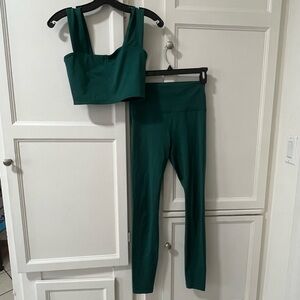 Reformation Green Set Size Small